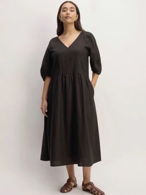 everlane linen bias cut dress Everlane | Dresses | Everlane Linen Bias Cut Dress